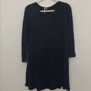 Black Comfy USA 3/4 long sleeve tunic size S